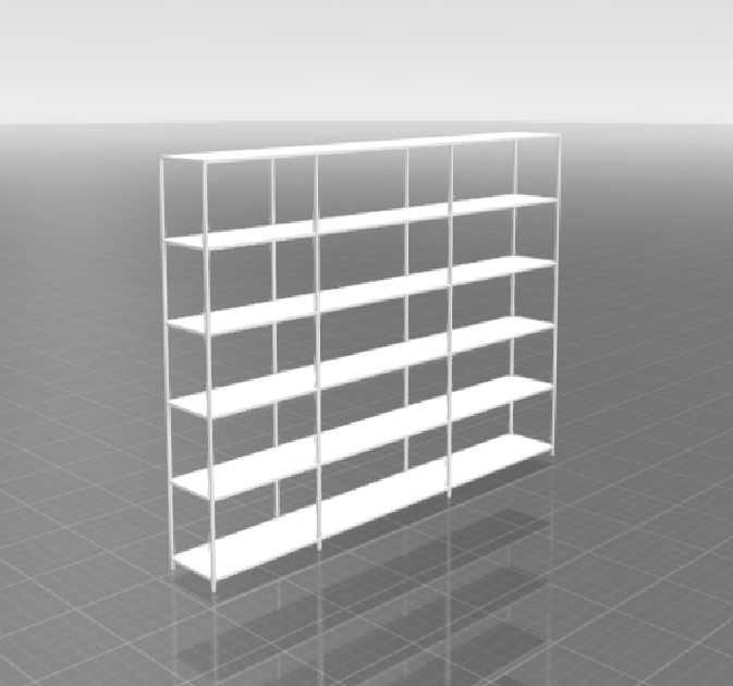 MDF Italia - Bibliothèque - Minima 3.0