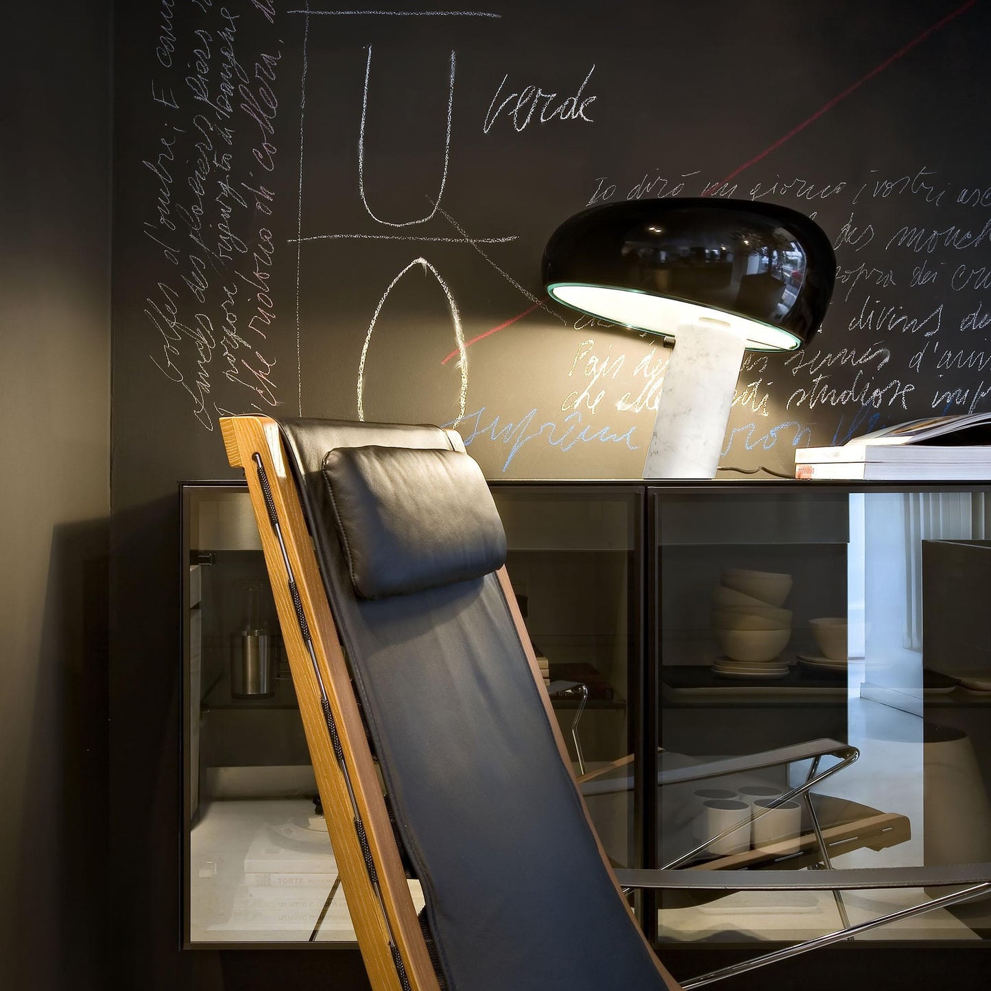 Flos - Lampe de table - Snoopy noire