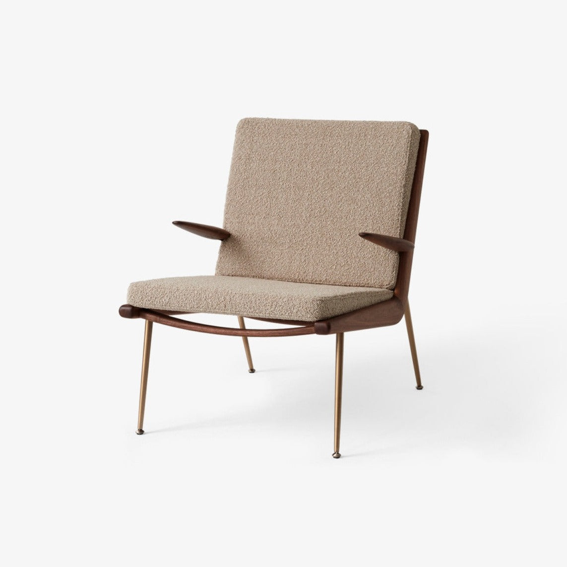 And Tradition - Fauteuil - Boomerang HM2 avec accoudoirs