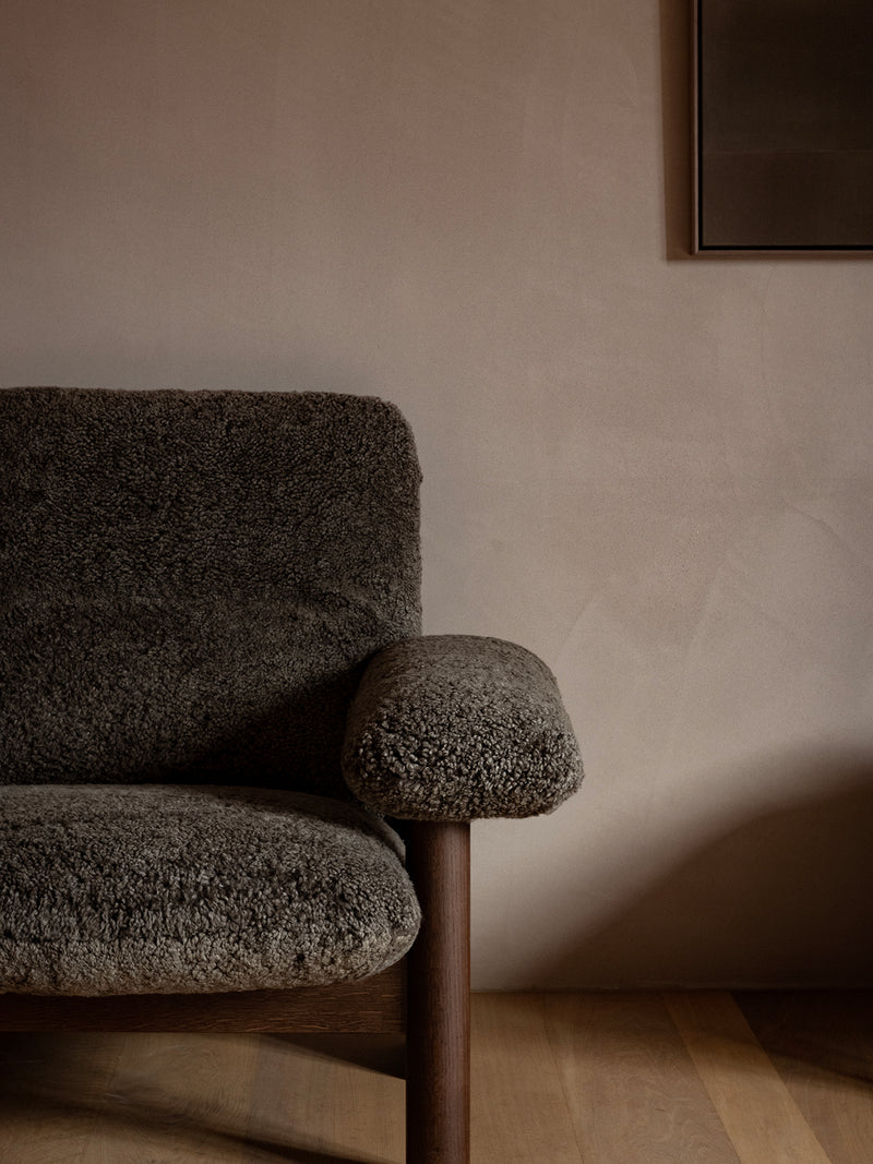 Audo Copenhagen - Fauteuil - Brasilia Lounge Chair+pouf de Anderssen & Voll