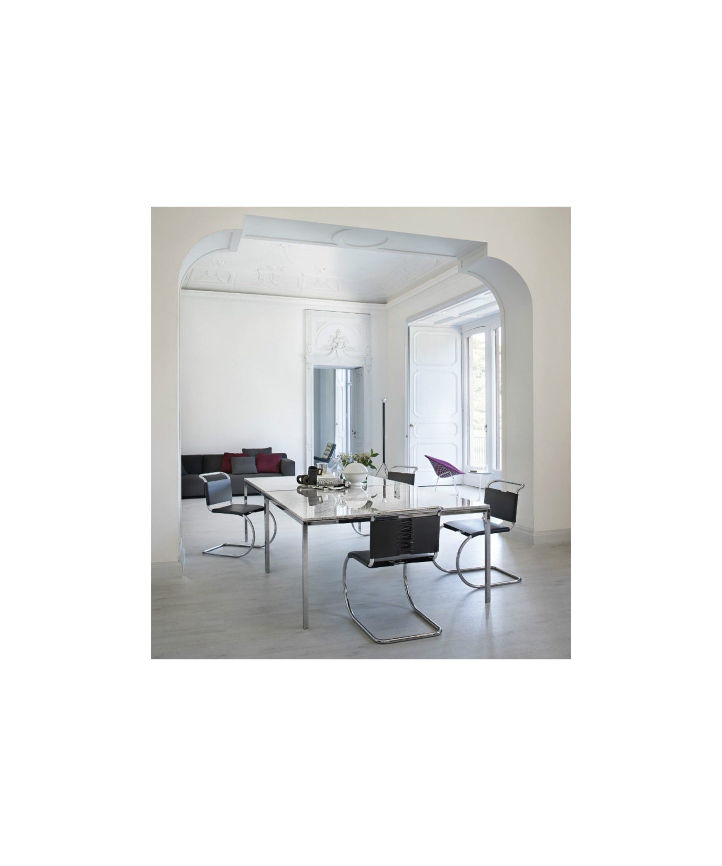 Knoll International - Chaise MR sans accoudoirs de Mies van der Rohe