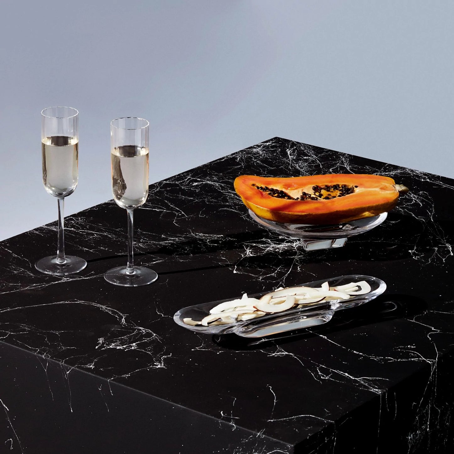 Nudeglass -Set de 2 verres à Champagne - Neo