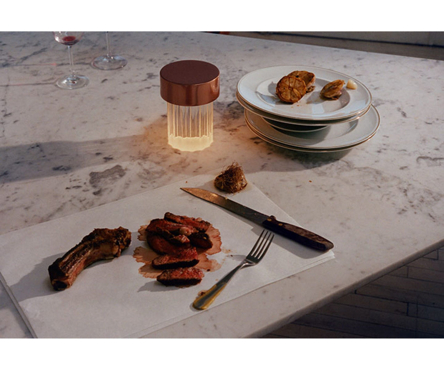 Flos - Lampe de table - Last Order Fluted