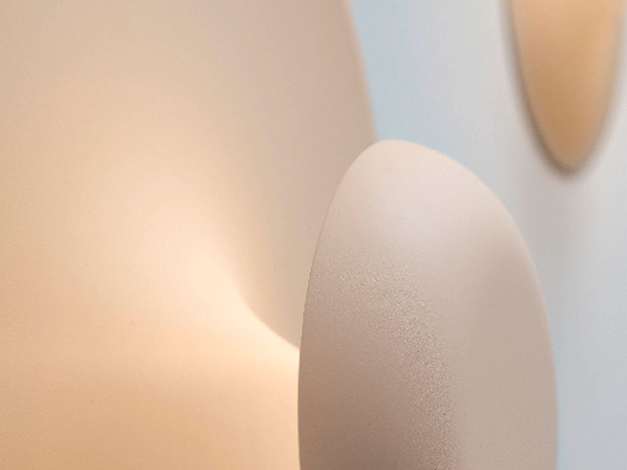 Vibia - Plafonnier - Funnel Blanc ø22 cm de Ramon Benedito