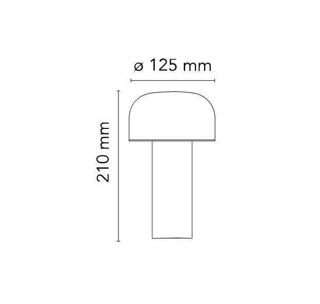 Flos - Lampe de table - Bellhop