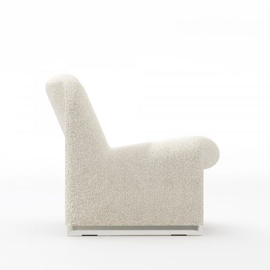 Anonima Castelli - Fauteuil Alky bouclé de Giancarlo Piretti