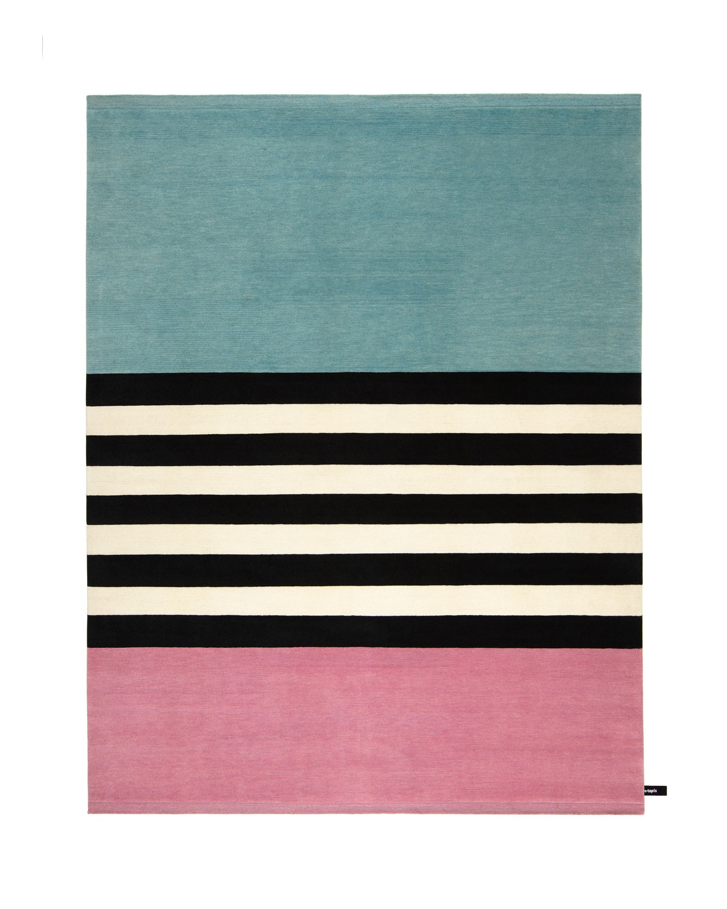 CC Tapis - Tapis Noir Blanc 1972 - Charlotte Perriand