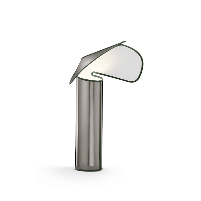 Flos - Lampadaire - Chiara Table Gris aluminium/ bord anthracite