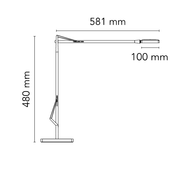 Flos - Lampe de bureau - Kelvin - Led