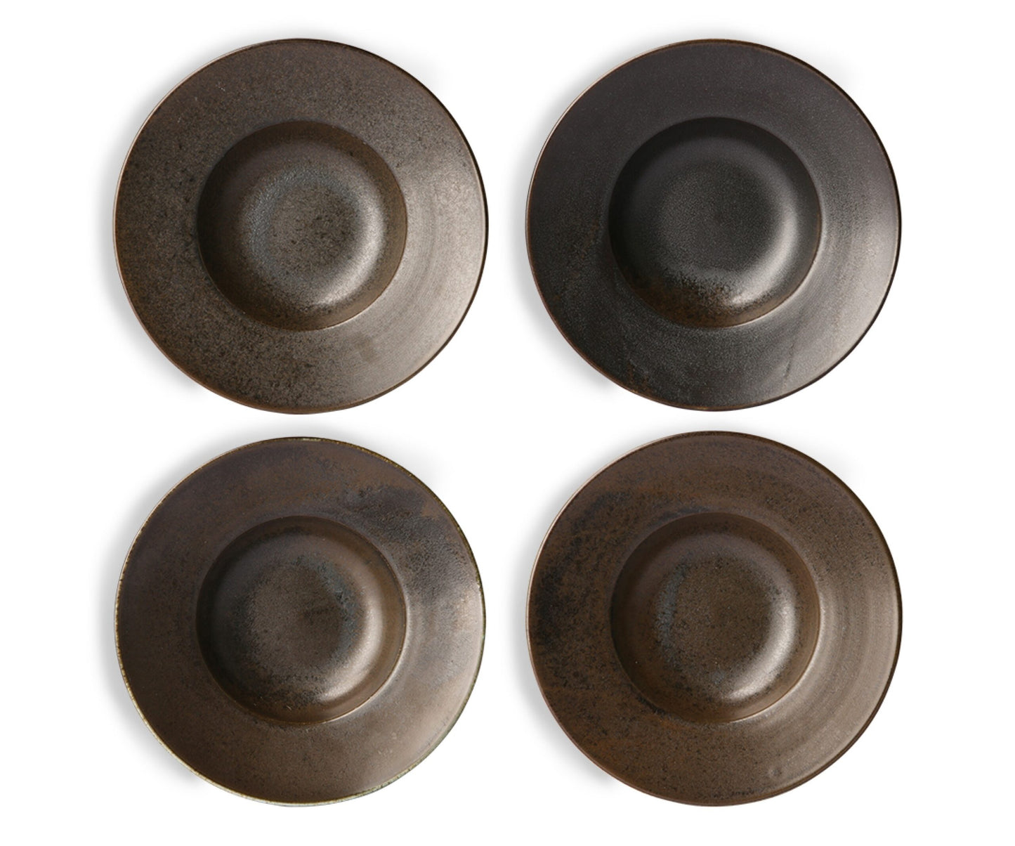 HK Living - Set de 6 Assiettes - Home Chef Ceramics Pasta Plate