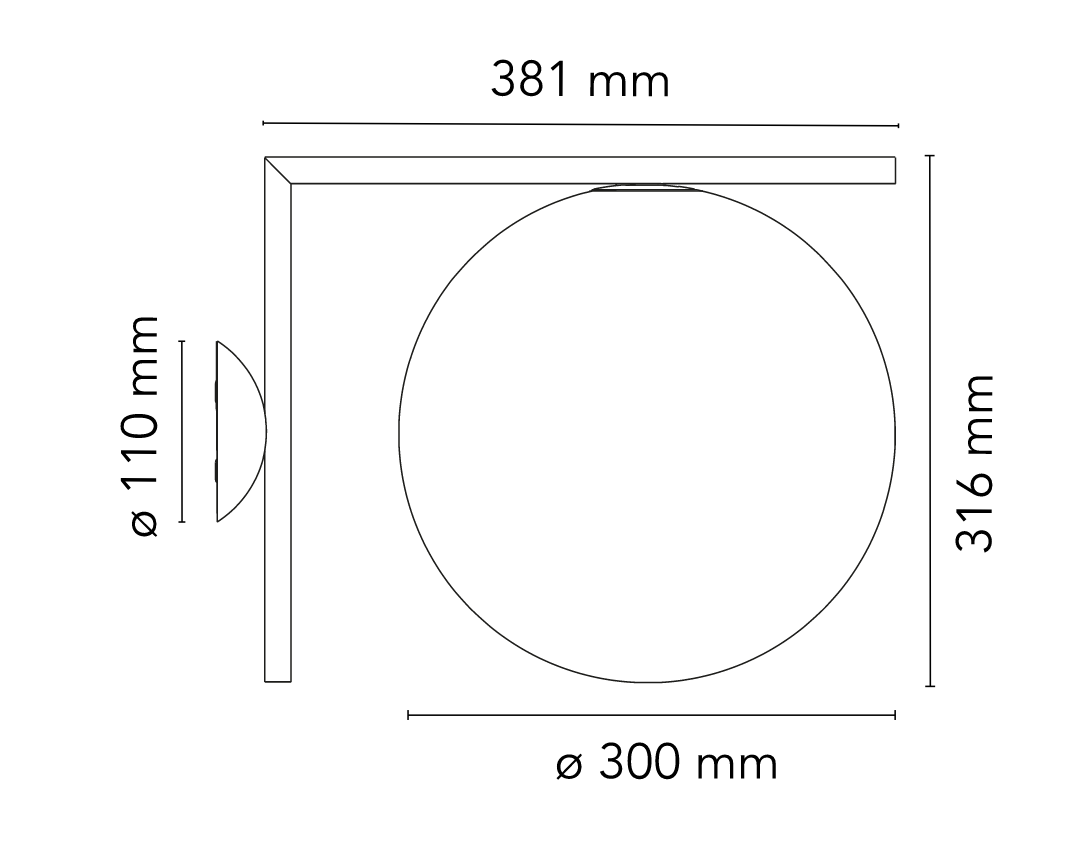 Flos - Applique - IC W1