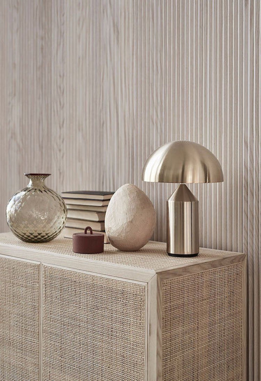 Oluce - Lampe de table - Atollo métal