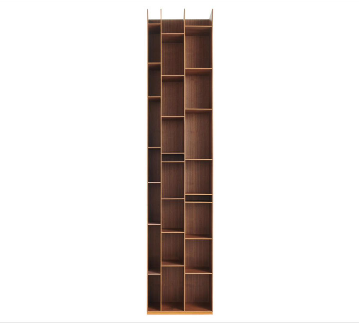 MDF Italia - Bibliothèque - Random wood 3C