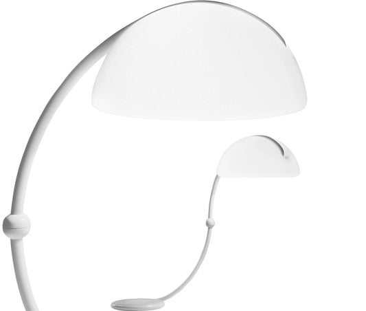 Martinelli luce - Lampadaire - Serpente blanc