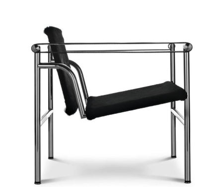 Cassina - LC1 Fauteuil dossier Basculant de Le Corbusier, Pierre Jeanneret, Charlotte Perriand