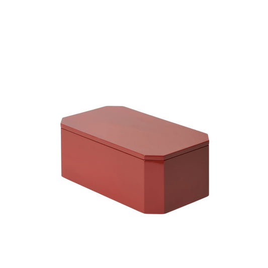 Ferm Living - Boîte de rangement Nova - 25 x 15 - Rouge piquant