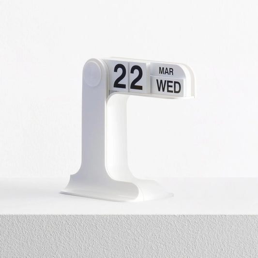 Danese - Calendrier perpétuel Timor Enzo Mari - blanc
