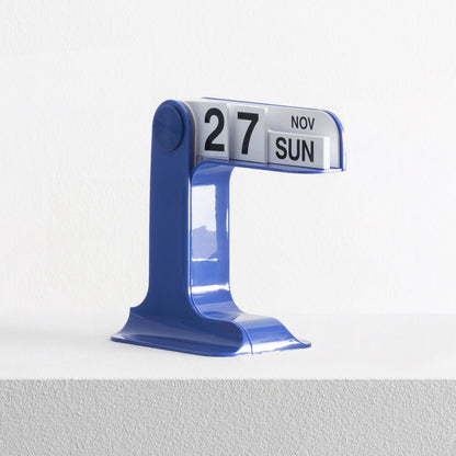 Danese - Calendrier perpétuel Timor Enzo Mari - bleu Klein