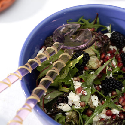 & klevering -  Couverts à salade Sling roses