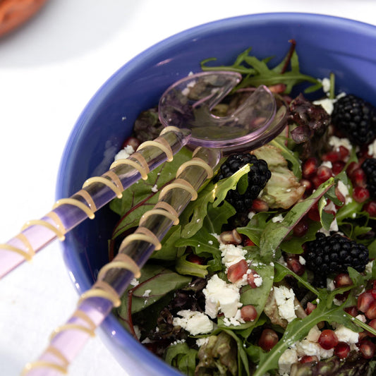 & klevering -  Couverts à salade Sling roses