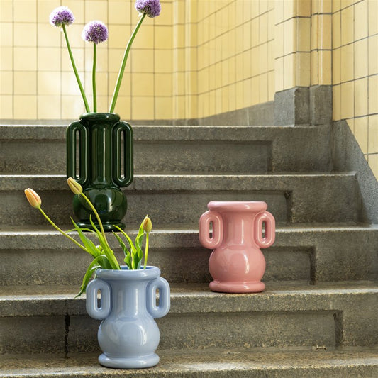 &klevering - Vase Amfora Rose