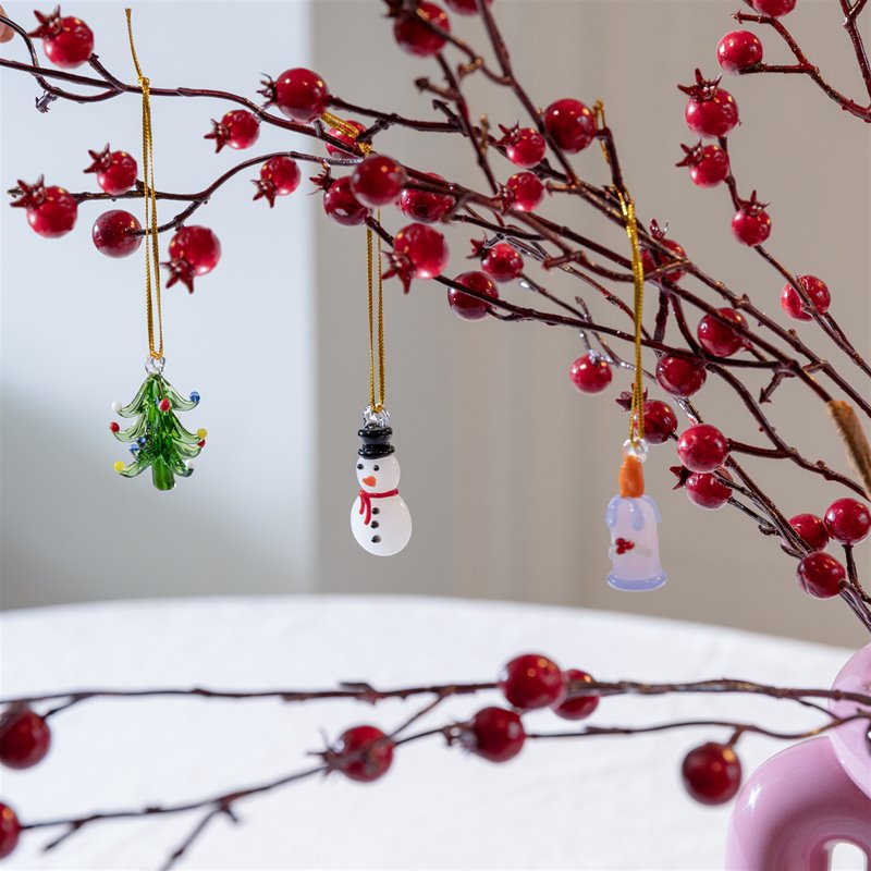 &klevering - Set de 3 décorations de Noël Merry n°2