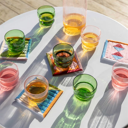 &klevering - Set de 4 Dessous de verre en coton