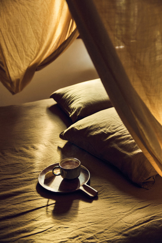 HK Living - Tasses à thé céramique des années 70 - set de 2