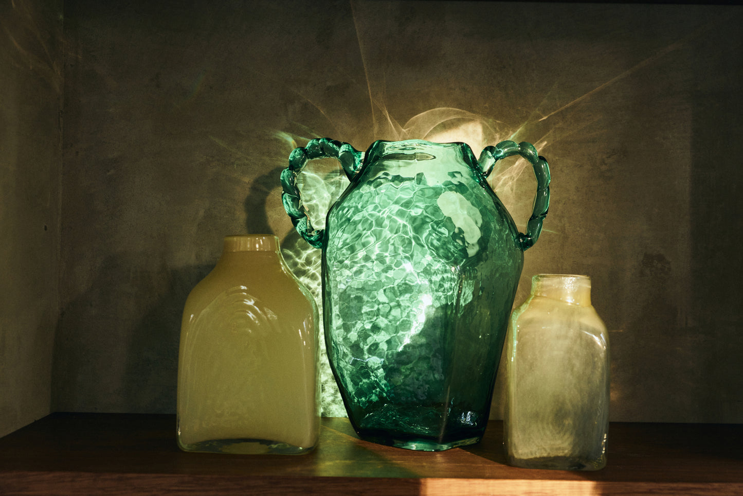 HK Living - Vase en verre Atelier - Medium Cream