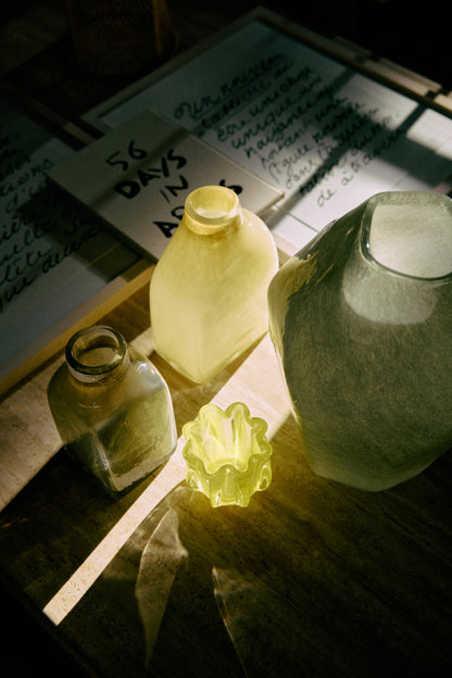 HK Living - Vase en verre Atelier - Medium Cream