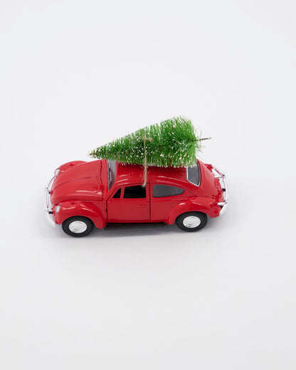 House Doctor - Décoration, voiture de Noël, rouge