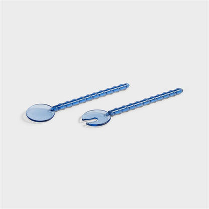 &klevering -  Couverts à salade Sling bleu