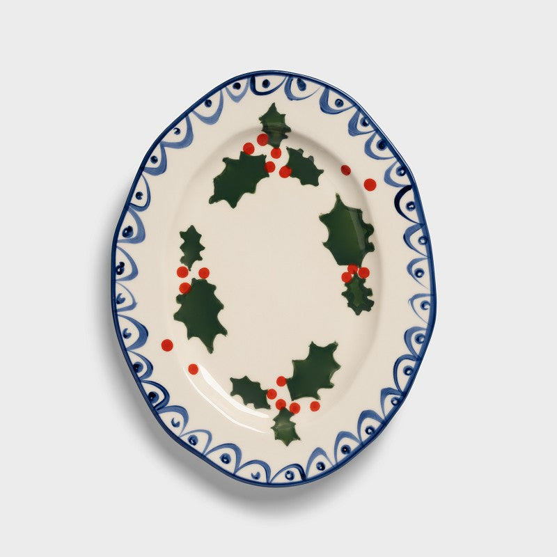 &klevering - Assiette de service Holly