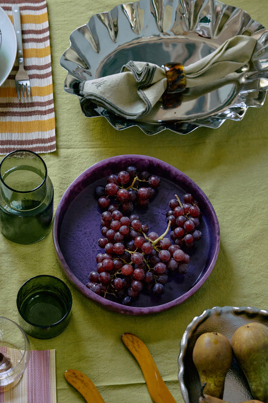HK Living - Saladier, couleur prune