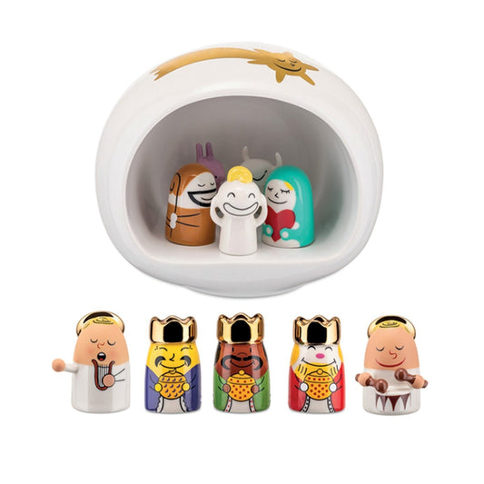 Alessi - Presepe / Crèche de Noël set