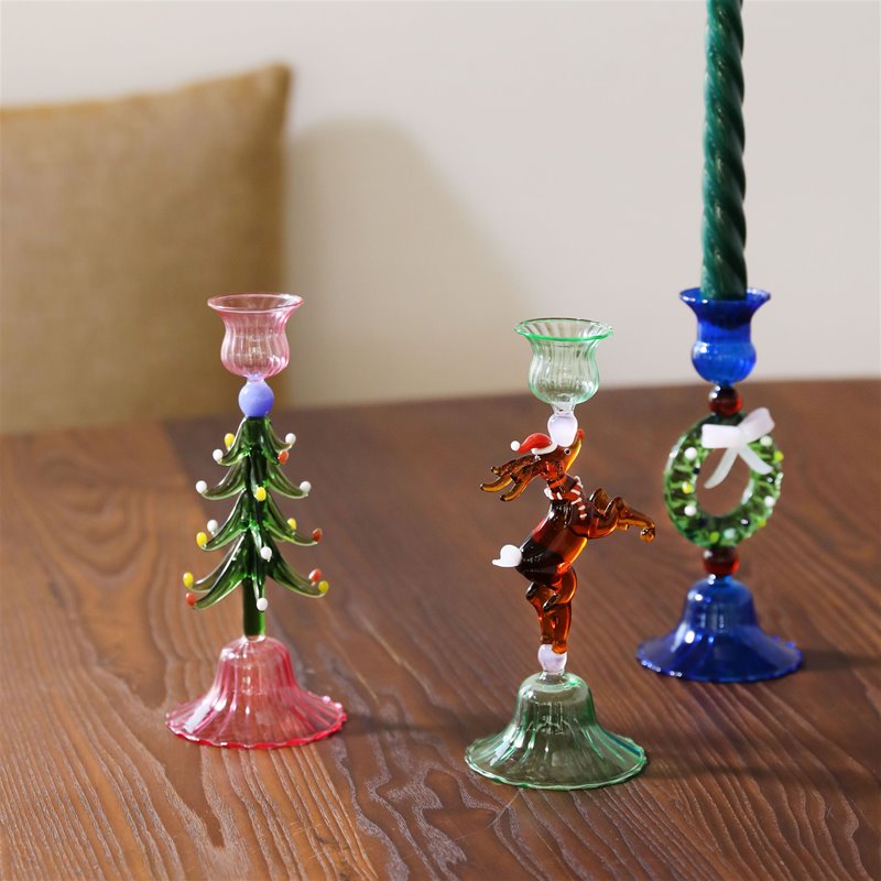 &klevering - Bougeoir renne de Noël