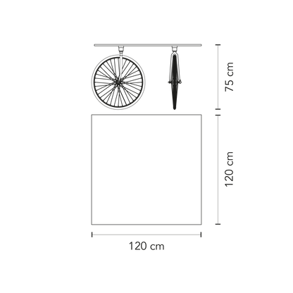 Fontana Arte - Table tour de Gae Aulenti