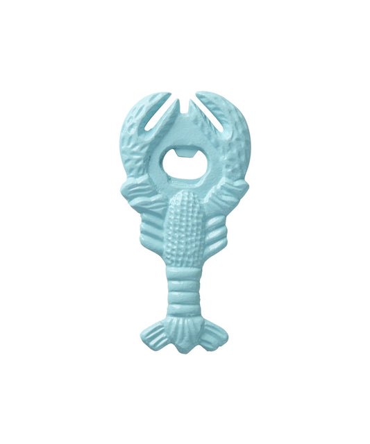Rice - Ouvre-bouteille en aluminium en forme de homard - Menthe
