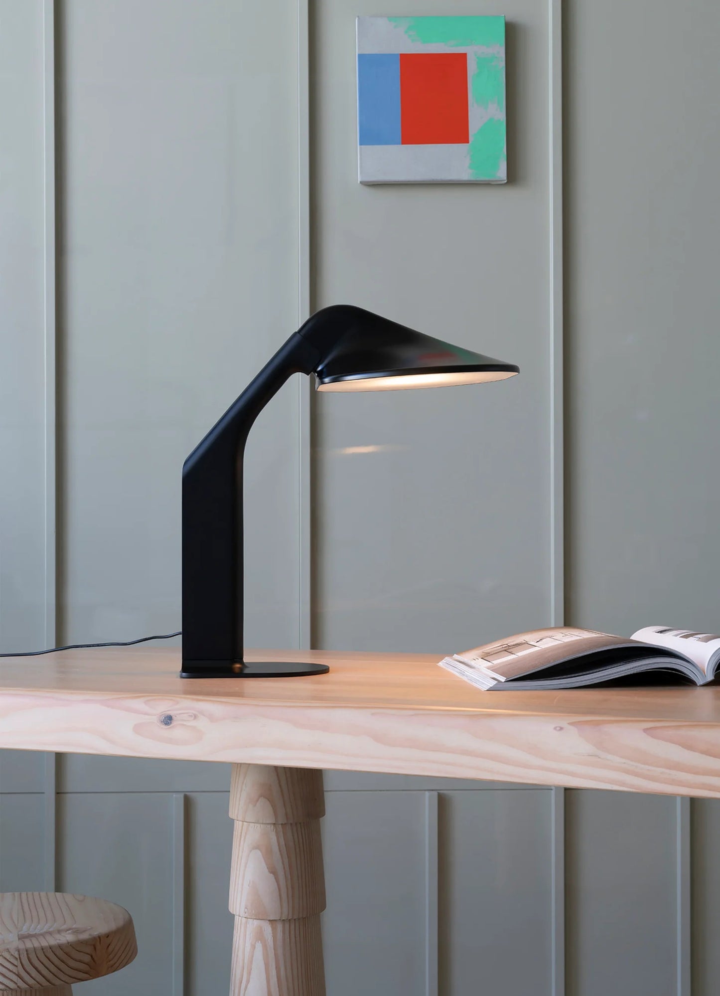 DCW - Lampe de table - Niwaki Noire