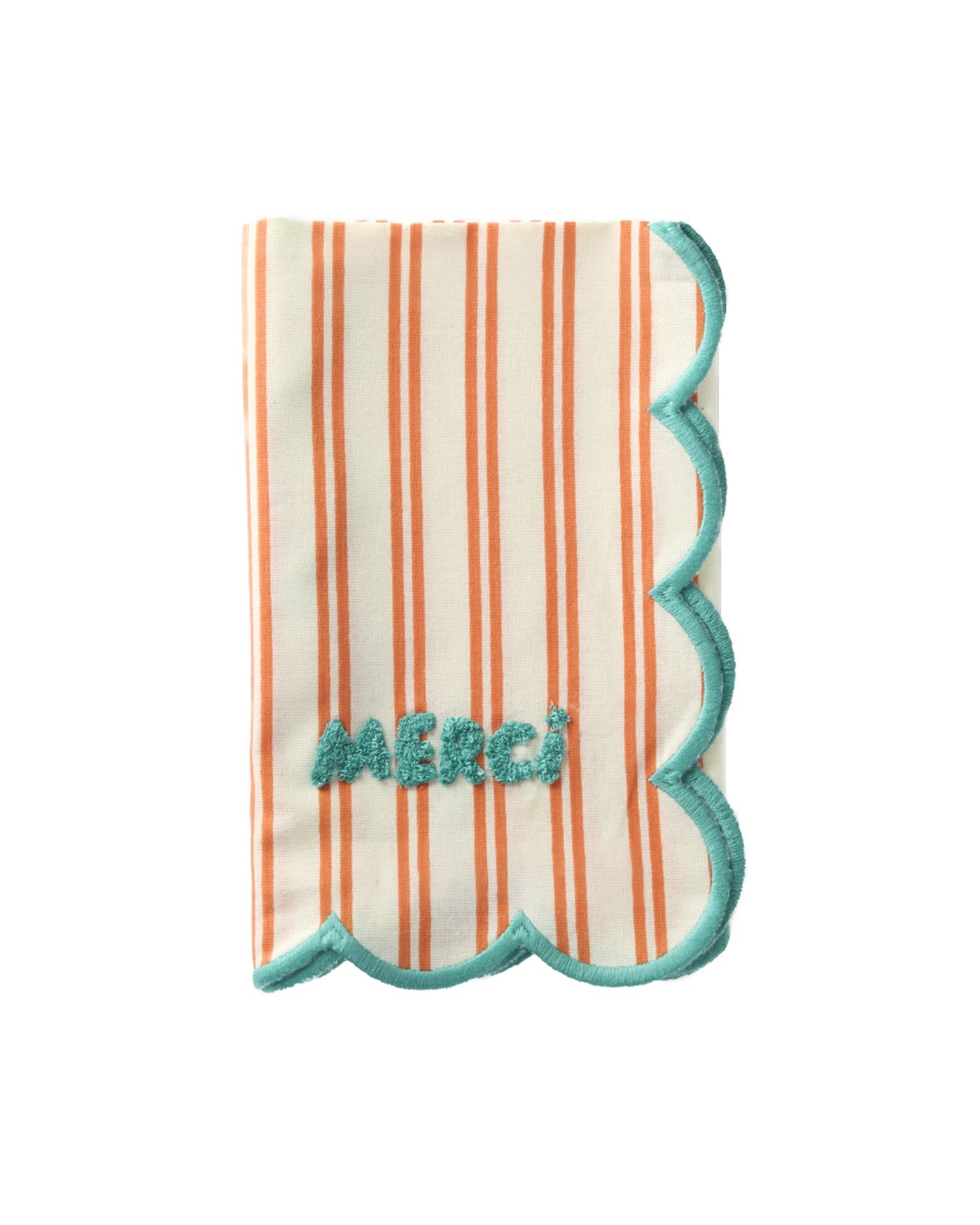 Rice - Serviettes en coton - Orange - set de 6