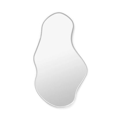 Ferm Living - Miroir mural Pond - Grand - Chrome foncé