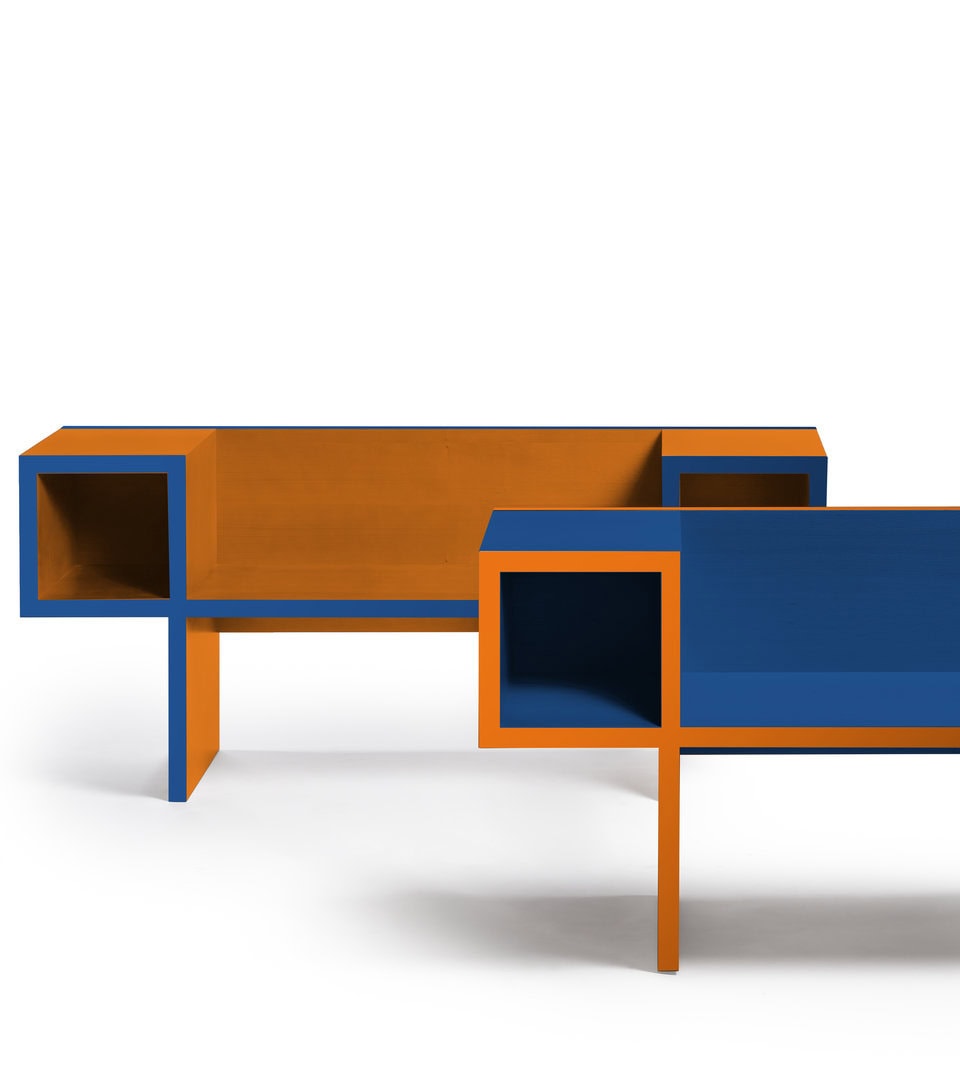 Poltronova - Banc Canton par Franco Raggi
