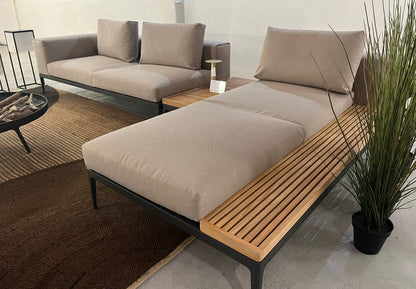 Gloster - Grid Canapé d'Extérieur et Table Basse