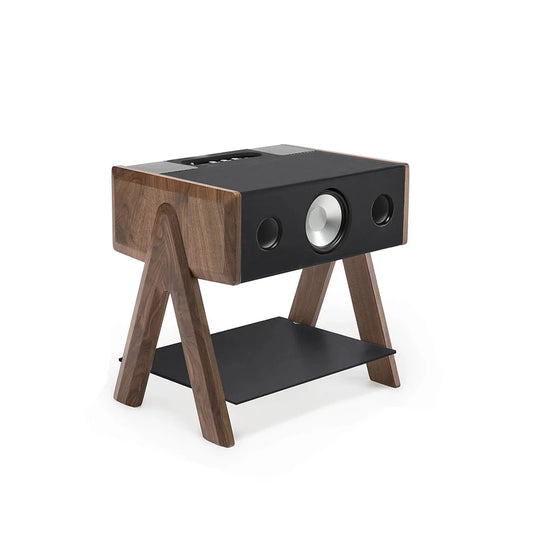 La Boite Concept -  Table d'appoint Cube LW Noyer