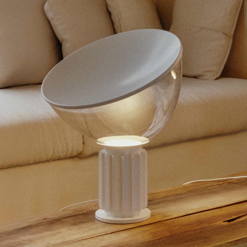 Flos - Lampe de table Taccia Small blanc mat