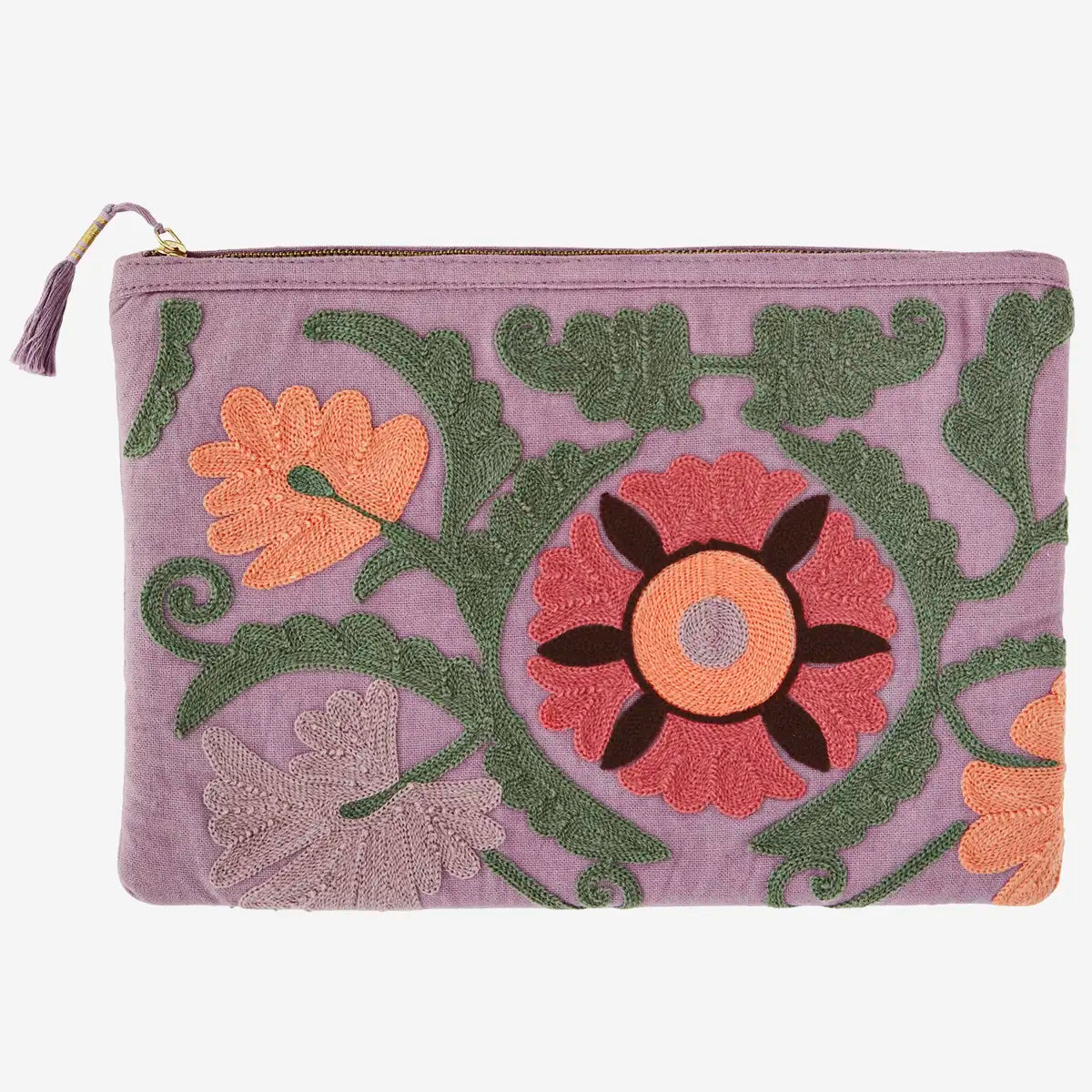 Madam Stoltz - Étui brodé pour iPad