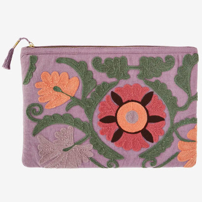 Madam Stoltz - Étui brodé pour iPad