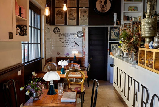 Martinelli Luce - Lampe Minipipistrello brun-noir