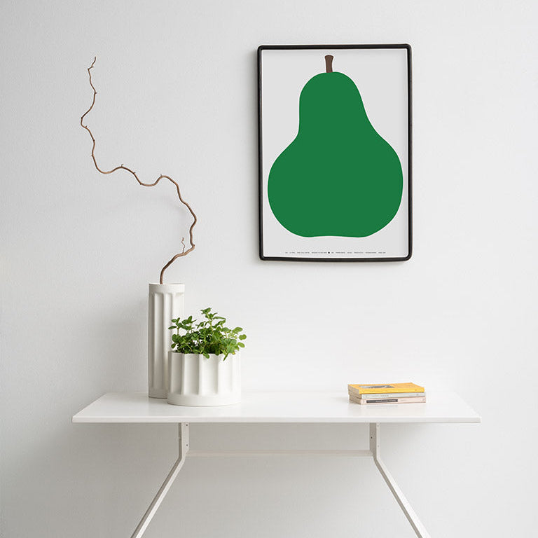 Danese -  Sérigraphie Due, la Pera de Enzo Mari, 50x70cm