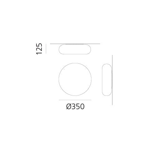 Artemide - Applique Itka 35